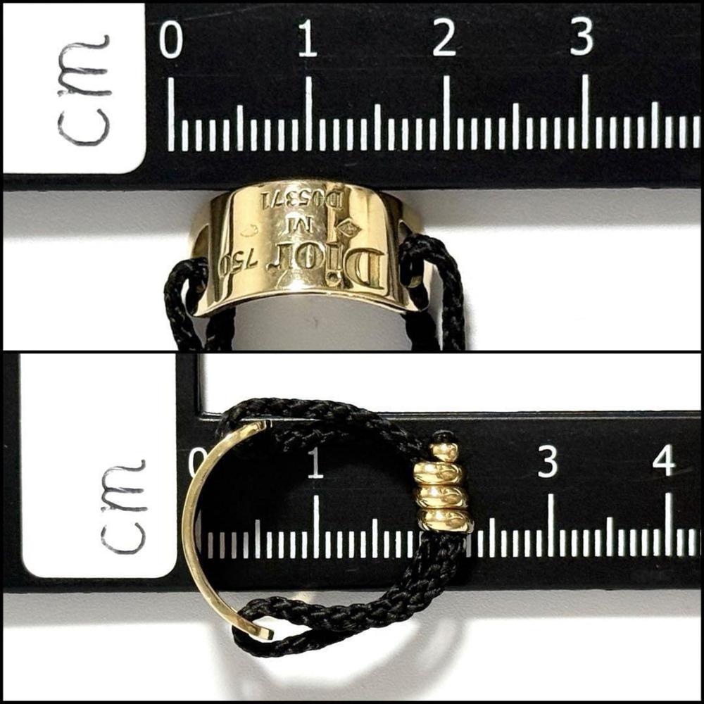 DIOR 18k Yellow Gold Ring - Picture 10 of 10